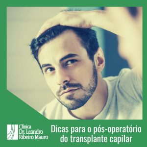 dicas para o pós-operatorio do transplante capilar